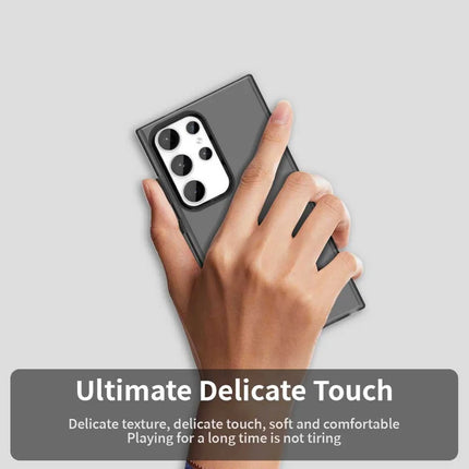 For Samsung Galaxy S23 Ultra Case PC+TPU+PET Matte Anti-Drop Phone Back Cover