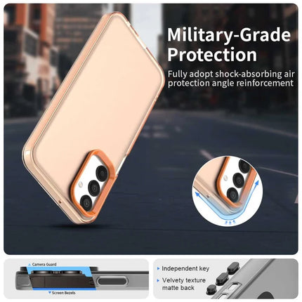 For Samsung Galaxy A05s 4G / M14 4G / F14 G4 Case PC+TPU+PET Matte Anti-Drop Phone Back Cover