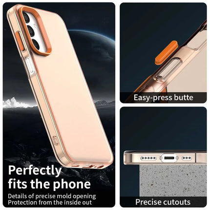 For Samsung Galaxy A05s 4G / M14 4G / F14 G4 Case PC+TPU+PET Matte Anti-Drop Phone Back Cover