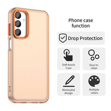 For Samsung Galaxy A05s 4G / M14 4G / F14 G4 Case PC+TPU+PET Matte Anti-Drop Phone Back Cover