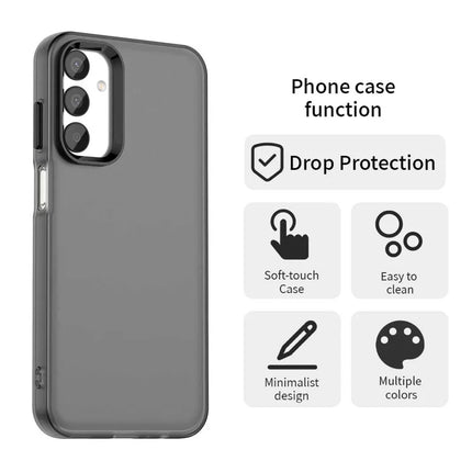 For Samsung Galaxy A05s 4G / M14 4G / F14 G4 Case PC+TPU+PET Matte Anti-Drop Phone Back Cover