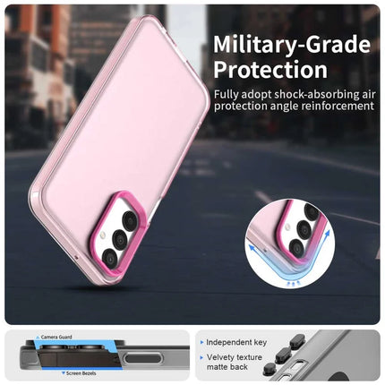 For Samsung Galaxy A05s 4G / M14 4G / F14 G4 Case PC+TPU+PET Matte Anti-Drop Phone Back Cover