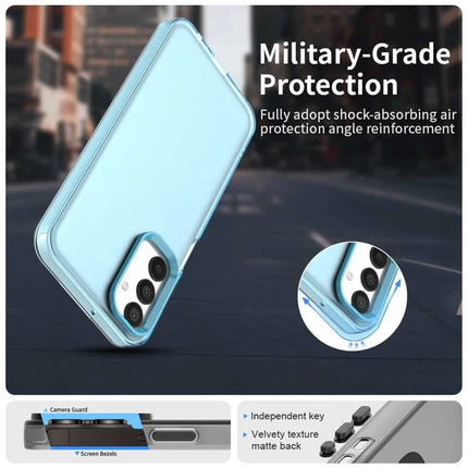For Samsung Galaxy A05s 4G / M14 4G / F14 G4 Case PC+TPU+PET Matte Anti-Drop Phone Back Cover