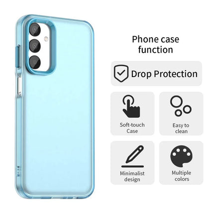 For Samsung Galaxy A05s 4G / M14 4G / F14 G4 Case PC+TPU+PET Matte Anti-Drop Phone Back Cover