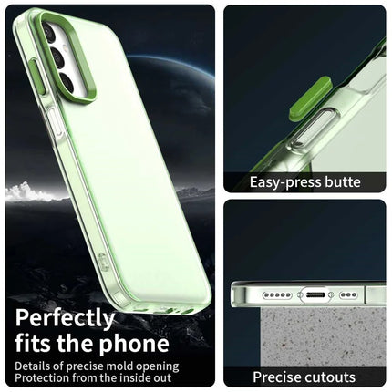 For Samsung Galaxy A05s 4G / M14 4G / F14 G4 Case PC+TPU+PET Matte Anti-Drop Phone Back Cover