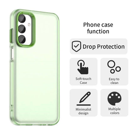 For Samsung Galaxy A05s 4G / M14 4G / F14 G4 Case PC+TPU+PET Matte Anti-Drop Phone Back Cover
