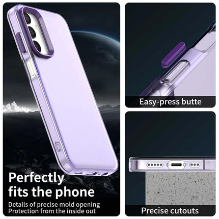For Samsung Galaxy A05s 4G / M14 4G / F14 G4 Case PC+TPU+PET Matte Anti-Drop Phone Back Cover
