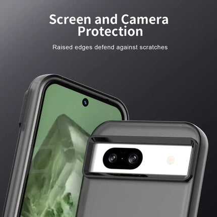 For Google Pixel 8a Case PC+TPU+PET Matte Anti-Drop Phone Back Cover