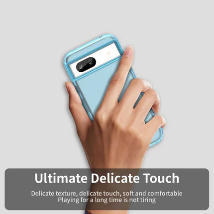 For Google Pixel 8a Case PC+TPU+PET Matte Anti-Drop Phone Back Cover