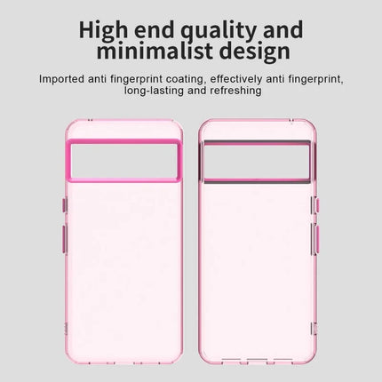 For Google Pixel 8 Pro Case PC+TPU+PET Matte Anti-Drop Phone Back Cover