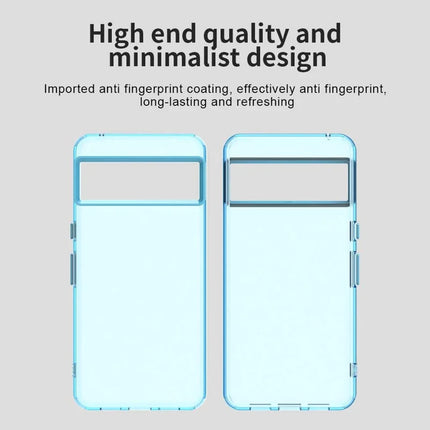 For Google Pixel 8 Pro Case PC+TPU+PET Matte Anti-Drop Phone Back Cover