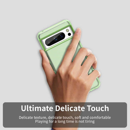 For Google Pixel 8 Pro Case PC+TPU+PET Matte Anti-Drop Phone Back Cover