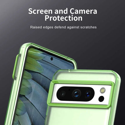 For Google Pixel 8 Pro Case PC+TPU+PET Matte Anti-Drop Phone Back Cover