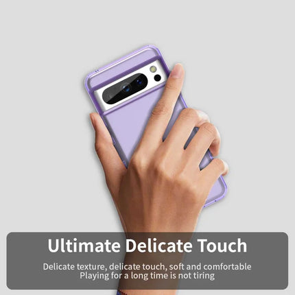 For Google Pixel 8 Pro Case PC+TPU+PET Matte Anti-Drop Phone Back Cover