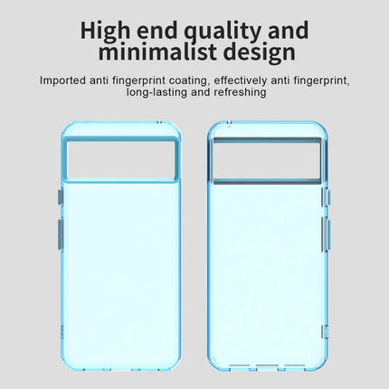 For Google Pixel 8 Case PC+TPU+PET Matte Anti-Drop Phone Back Cover