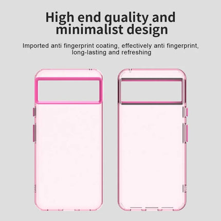 For Google Pixel 8 Case PC+TPU+PET Matte Anti-Drop Phone Back Cover
