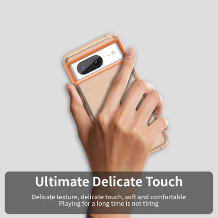 For Google Pixel 8 Case PC+TPU+PET Matte Anti-Drop Phone Back Cover
