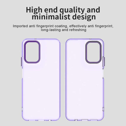 For Motorola Moto G35 5G Case PC+TPU+PET Matte Anti-Drop Phone Back Cover