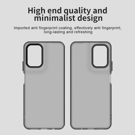 For Motorola Moto G35 5G Case PC+TPU+PET Matte Anti-Drop Phone Back Cover