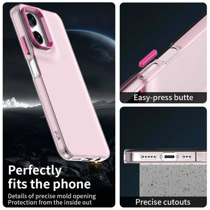 For Motorola Moto G35 5G Case PC+TPU+PET Matte Anti-Drop Phone Back Cover