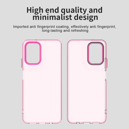 For Motorola Moto G35 5G Case PC+TPU+PET Matte Anti-Drop Phone Back Cover