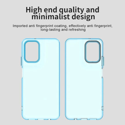 For Motorola Moto G35 5G Case PC+TPU+PET Matte Anti-Drop Phone Back Cover