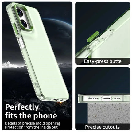 For Motorola Moto G35 5G Case PC+TPU+PET Matte Anti-Drop Phone Back Cover