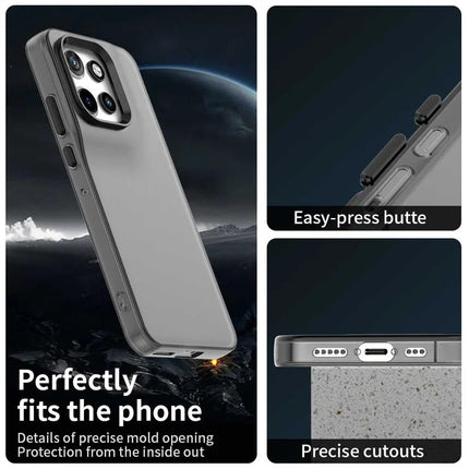 For Motorola Edge 50 Neo 5G / S50 5G Case PC+TPU+PET Matte Anti-Drop Phone Back Cover