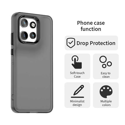 For Motorola Edge 50 Neo 5G / S50 5G Case PC+TPU+PET Matte Anti-Drop Phone Back Cover