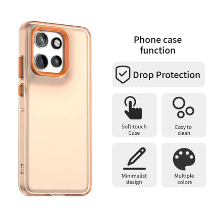 For Motorola Edge 50 Neo 5G / S50 5G Case PC+TPU+PET Matte Anti-Drop Phone Back Cover
