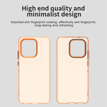 For Motorola Edge 50 Neo 5G / S50 5G Case PC+TPU+PET Matte Anti-Drop Phone Back Cover