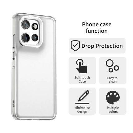 For Motorola Edge 50 Neo 5G / S50 5G Case PC+TPU+PET Matte Anti-Drop Phone Back Cover