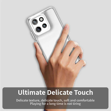 For Motorola Edge 50 Neo 5G / S50 5G Case PC+TPU+PET Matte Anti-Drop Phone Back Cover