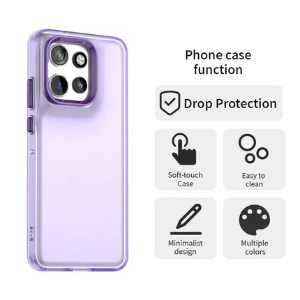 For Motorola Edge 50 Neo 5G / S50 5G Case PC+TPU+PET Matte Anti-Drop Phone Back Cover