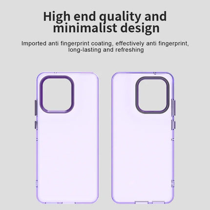 For Motorola Edge 50 Neo 5G / S50 5G Case PC+TPU+PET Matte Anti-Drop Phone Back Cover