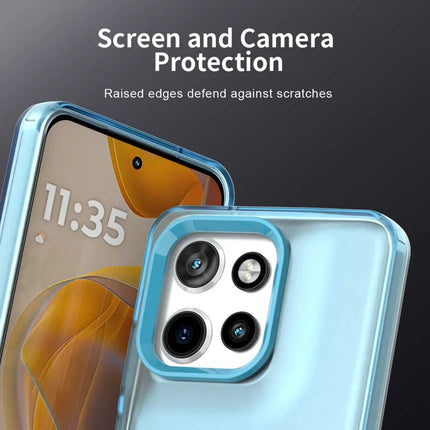 For Motorola Edge 50 Neo 5G / S50 5G Case PC+TPU+PET Matte Anti-Drop Phone Back Cover