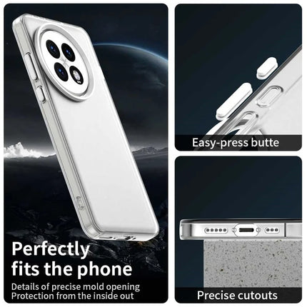 For OnePlus 13 Case PC+TPU+PET Matte Anti-Drop Phone Back Cover