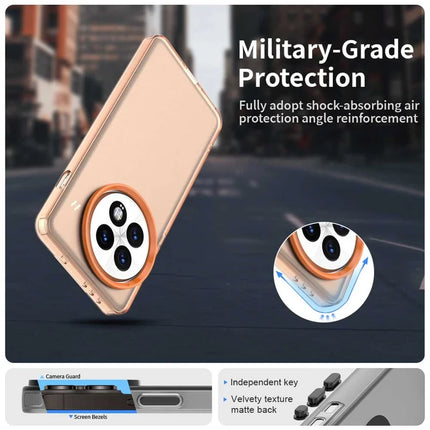 For OnePlus 13 Case PC+TPU+PET Matte Anti-Drop Phone Back Cover