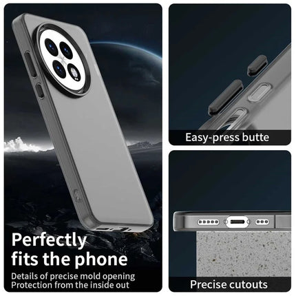 For OnePlus 13 Case PC+TPU+PET Matte Anti-Drop Phone Back Cover