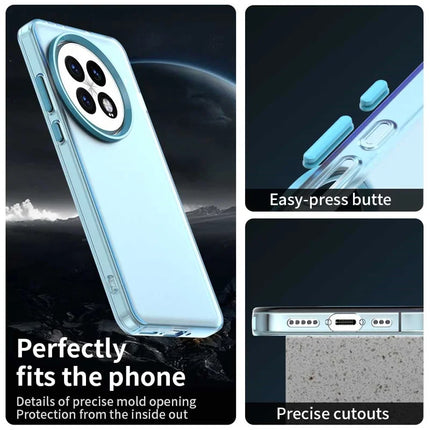For OnePlus 13 Case PC+TPU+PET Matte Anti-Drop Phone Back Cover