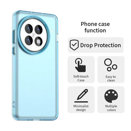 For OnePlus 13 Case PC+TPU+PET Matte Anti-Drop Phone Back Cover