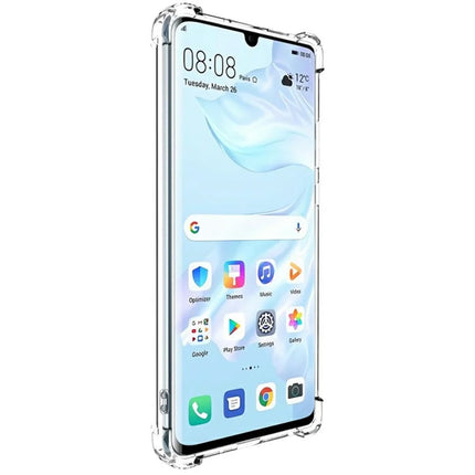 IMAK UX-4 Series Clear Phone Case for Huawei P30 Pro Four Corner Shockproof TPU Back Cover