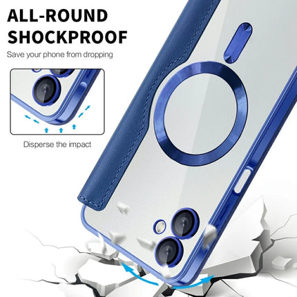 For Samsung Galaxy A06 Case Compatible with MagSafe RFID Blocking Leather Phone Cover