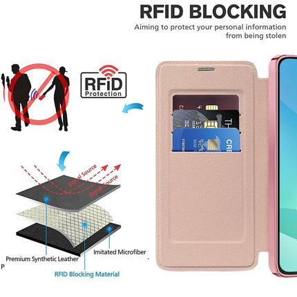 For Samsung Galaxy A16 4G / 5G Case Compatible with MagSafe Rhombus PU Leather Phone Cover