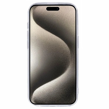 For iPhone 15 Pro Max Case Compatible with MagSafe CD Vein TPU+Acrylic Phone Cover