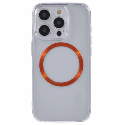 For iPhone 15 Pro Max Case Compatible with MagSafe CD Vein TPU+Acrylic Phone Cover