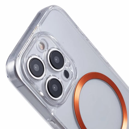 For iPhone 15 Pro Max Case Compatible with MagSafe CD Vein TPU+Acrylic Phone Cover