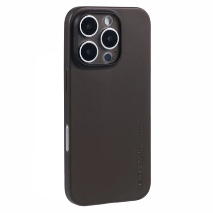 X-LEVEL For iPhone 16 Pro Max Case Hard PP Matte Phone Cover 0.18mm Ultra-Thin - Transparent Black