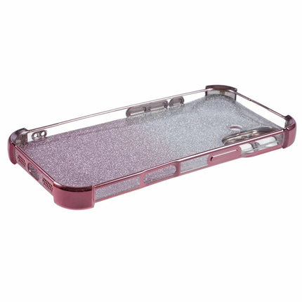For iPhone 16 Plus Case Butterfly Kickstand Glitter TPU Shockproof Phone Cover
