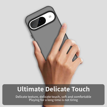 For Google Pixel 9 / 9 Pro Case PC+TPU+PET Matte Anti-Drop Phone Back Cover